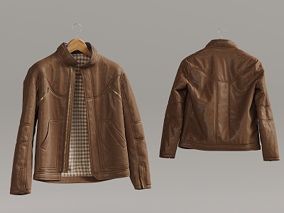 Clothes Leather 3d model