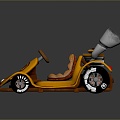 Cartoon Racing Cartoon sports car Racing Games Racing Offroad Racing Kart Karting Cars 3d model