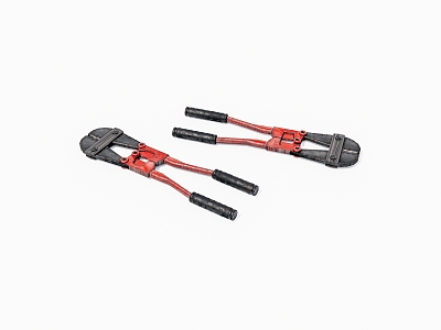 Tool bolt cutters 3d model