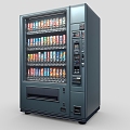 Vending Machine Coke Sprite Pepsi 3d model