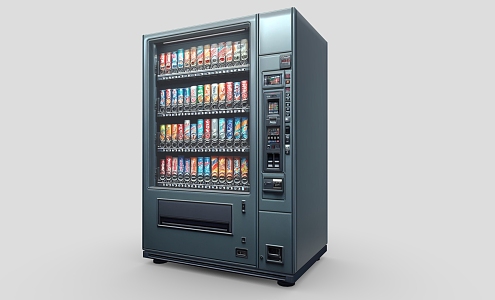 Vending Machine Coke Sprite Pepsi 3d model