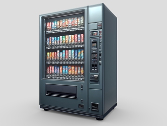 Vending Machine Coke Sprite Pepsi 3d model