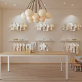 Cute Children's Clothing Store With Bear Shaped Window And Cozy Kids Fashion