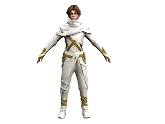 Cartoon Characters Game Characters Modern Characters Men Young Handsome 3d model