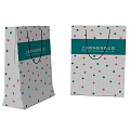 Food Packaging Paper Bags With Colorful Polka Dots And Geometric Patterns