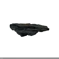 Natural Layered Rock Formation With Rough Surface And Earthy Grayish Tones