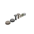 Elegant Ceramic and Glass Flower Vases with Modern Design for Home Decoration