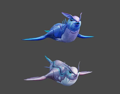 Modern Seals Alien Seals 3d model