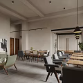 Quiet Milk Tea Shop 3d model