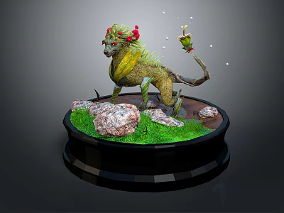 Modern Monster Wolf 3d model