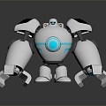 Mecha Warrior Mecha Soldier Machine Armor Mechanical Armor 3d model