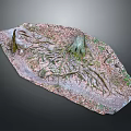 Stone Wood Handcrafted Decorative Carving Featuring Intricate Root Textures And Natural Patterns
