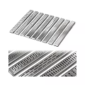 Bathroom Accessories Stainless Steel Shower Drains with Various Patterns and Designs for Modern Bathroom