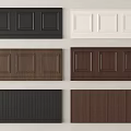 Different Wall Panel Designs in Black White Brown and Wooden Styles