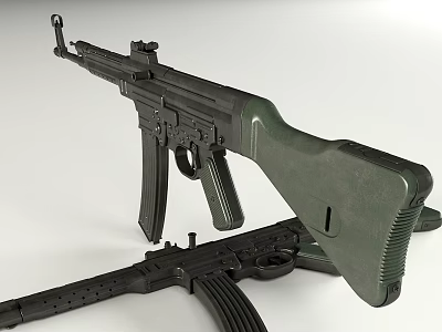 Modern Rifle Assault Rifle 3d model
