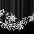 Elegant Crystal Chandelier With Sparkling Crystals And Branch Like Hanging Structure
