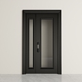 Modern Light Luxury Entrance Door 3d model