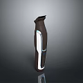 Sleek Modern Personal Care Electric Trimmer With Blue Accents And Handheld Design