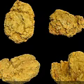 Freshly Cooked Golden Crispy Fried Chicken Nuggets With Delicious Coating