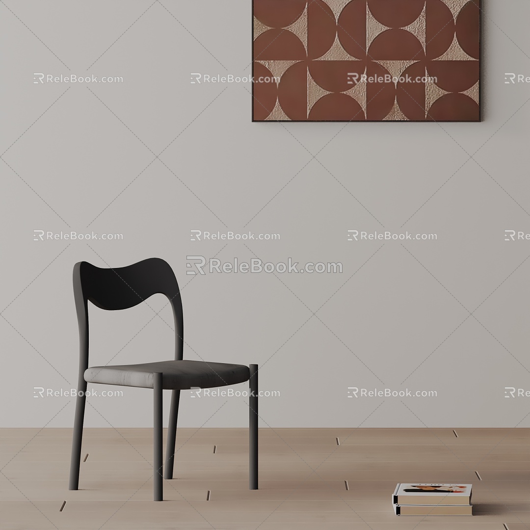 Modern Dining Chair 3d model