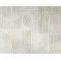Modern Square Carpet Geometric Texture Carpet 3d model