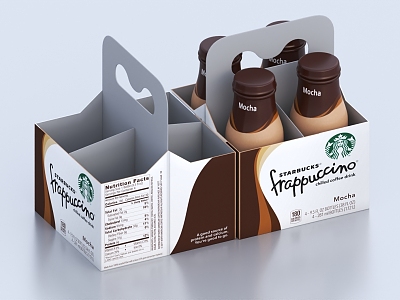 Coffee Beverage Starbucks Coffee Packaging Box model