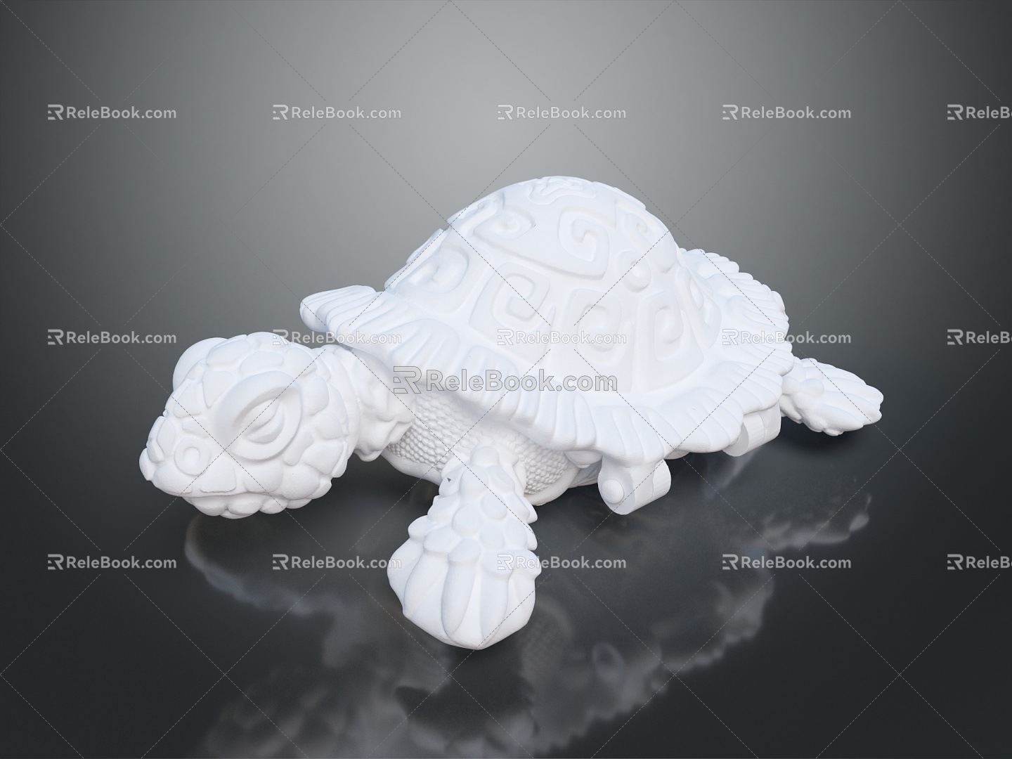 Turtle Turtle Cartoon Turtle Snapping Turtle Chickbill Turtle Reptile Cold Blooded Animal Reptile Reptile Class 3d model