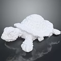 Turtle Cartoon Turtle Snapping Turtle Chickbill Turtle Reptile Cold Blooded Animal Reptile Class 3d model