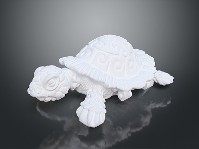 Turtle Cartoon Turtle Snapping Turtle Chickbill Turtle Reptile Cold Blooded Animal Reptile Class 3d model