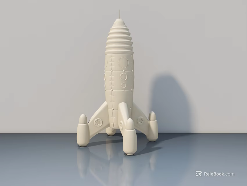 White Paneled Swing Door Design For Modern Home Interior Decor 3d model