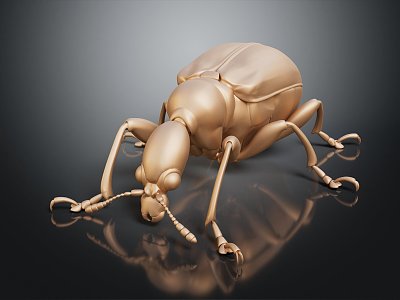 modern beetle weevils beetle scarab insect animal 3d model