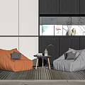 Modern Lazy Sofa 3d model