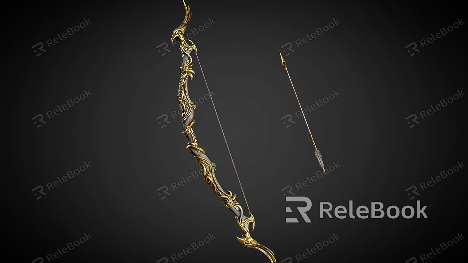 archery bow archery weapon model