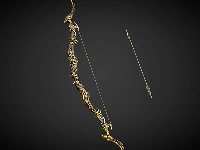 archery bow archery weapon model