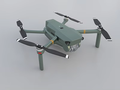 Smart Machine Drone Quadcopter With Camera For Aerial Photography And Intelligent Control 3d model