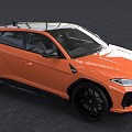 Hyundai Lamborghini Urus SE Luxury Car Super sports car 3d model