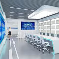 Science and Technology Sense Innovation Studio 3d model