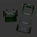 Sturdy Green Industrial Hand Trucks With Wheels For Efficient Cargo Transport