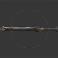 Ancient Weapons Collection Featuring Curved Swords Long Blades And Metal Handles