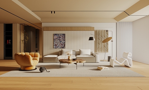 Living room 3d model