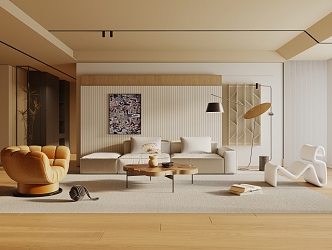 Living room 3d model