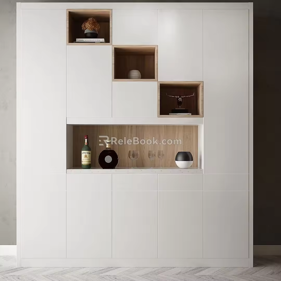 Decorative wall 3d model
