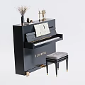 Modern Piano Combination 3d model