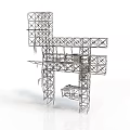 Heavy Duty Metal Truss System Construction Equipment For Stage Event Setup