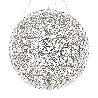 Modern chandelier Moooi Raimond 3d model