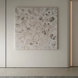 decorative painting 3d model