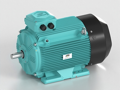 Motor Power System Industrial Equipment Water Pump Water Pump Hydraulic Pump Air Pump Motor 3d model