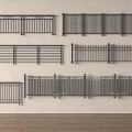 Various Designs of Metal Fences for Garden and Outdoor Decoration