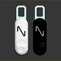 Practical Daily Use Household Items With White And Black Design N Logo And Textured Surface