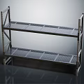 Metal Bunk Bed Frame Featuring Two Tier Mesh Slats And Sturdy Metal Structure For Small Rooms
